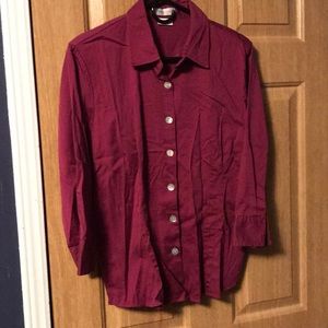 Professional work button up